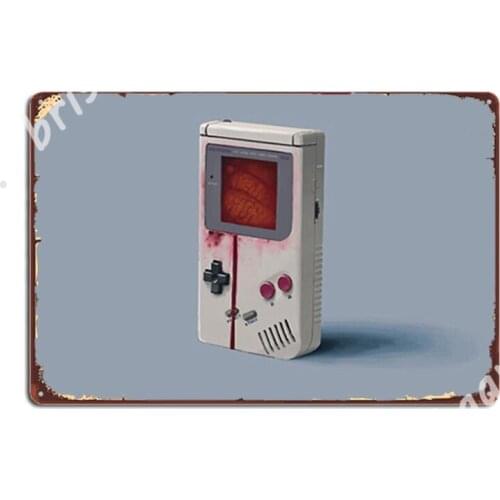 Things From The Flood - Gameboy Metal Signs Wall Mural Club Bar Poster Funny Tin sign Posters