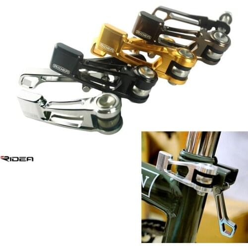 Ridea seatpost clamp 7075 aluminum alloy seat post clamp for brompton bike seatpost quick release