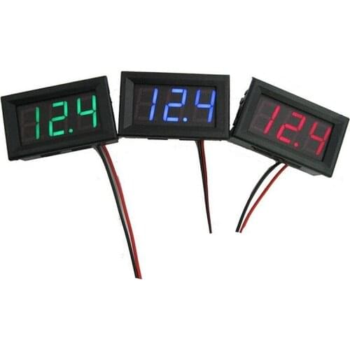 0.56 inch Mini Dc 0V-30V Voltmeter Led Display Volt Meter Digital Panel Meter