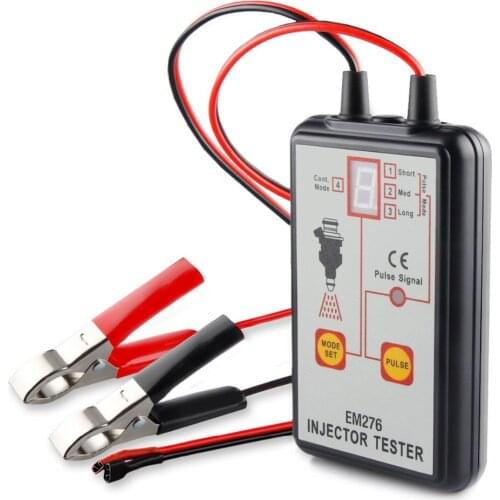 1pcs Professional Injector All-sun EM276 Tester Fuel Injector 4 Pluse Modes Tester Powerful Fuel System Scan Tool 100% Guarantee