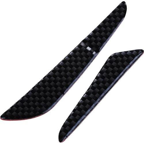 4 Pcs Carbon Fiber Car Door Edge Guard Strip Scratch Protector Anti-collision Trim Door Edge Guard Stickers
