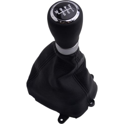 6 Speed Gear Shift Stick Gaiter Boot Dust Proof Cover With Cap Knob Fit For Honda Accord MK8 2008 2009 2010 2011 2012 2013 2014