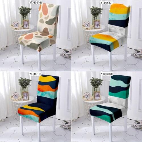 Abstract painting Chair cover with back Gamer chair Covers chairs car seat cover office chair restaurant chair grey chair covers
