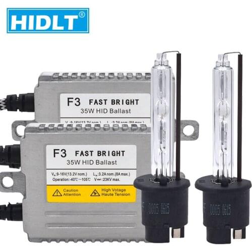 HIDLT Premium 35W 4500K 5500K 6500K Yeaky Xenon HID Headlamp Kit H1 H7 H3 H11 9005 9006 D2H 12V F3 Car Light Xenon DLT Ballast