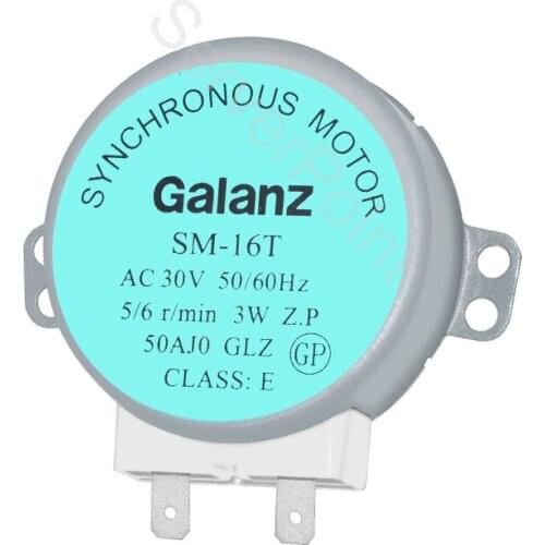 Well Tested For turntable motor GAL-5-30-TD SM-16T GAL-5-30-TD(1) AC 30V 50 / 60Hz 5/6 / min Microwave Oven Parts