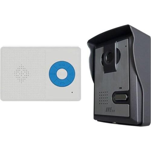 JAL-985D Apartment Home Security Doorphone Hands-Free Audio Doorbell ,4-wire intercom system unlock function for villa