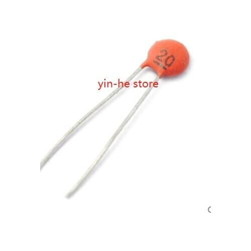 Ceramic dielectric ceramics capacitors 20 pf 50 v20P disk capacitor 100PCS
