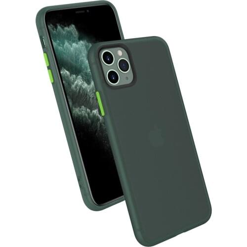 Mobile phone case Suitable for iPhone 6 7 8 case Skin sense tpu+pc two-in-one material shell XR matte hard shell XS max iPhone11