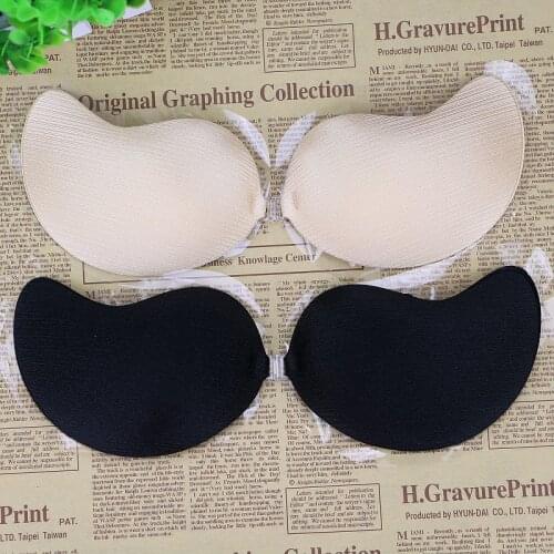 Invisible Silicone Bra Glue Gathering Breathable Mango-shaped Pasting Chest Sticker Special Wedding Swimwear Invisible Underwear