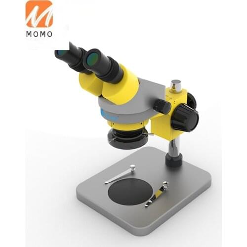 Latest binocular microscope reparation telephone with Table Stand for Repair electron microscope