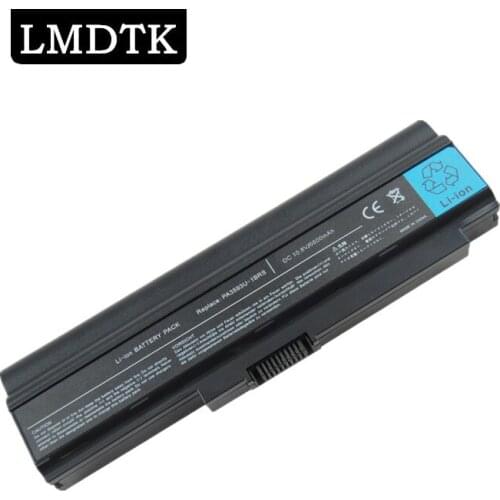 LMDTK New 9cells laptop battery FOR TOSHIBA Satellite ProU300 U300 U305 SERIES PABAS110 PABAS111 PABAS112 free shipping