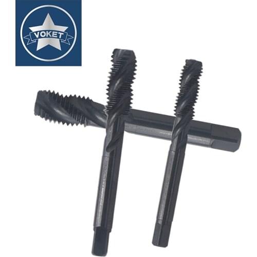 HSSE Right Hand OXIDATION Fine Thread Sprial Fluted tap M10 M11 M12 M14 M16 M18 M20 M22 X0.75 X1.25X1.5 Metric Screw Thread taps