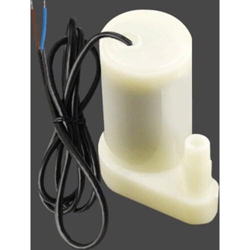 Micro Submersible Pump Mini Water Pump Fish Tanks Aquarium Fountain Low Noise DC Motor Submersible Water Pump 3V/4.5V 100L/H