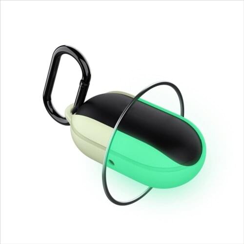 Luminous Wireless Earphone Charger Cases Cover For Samsung Galaxy Buds BT Headset Liquid Silicone Protective Box