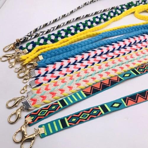 Mask Hanging Rope Lanyard Disposable Mask Holder Traceless Ear Hanging Rope With Two Hooks Hang On Neck String