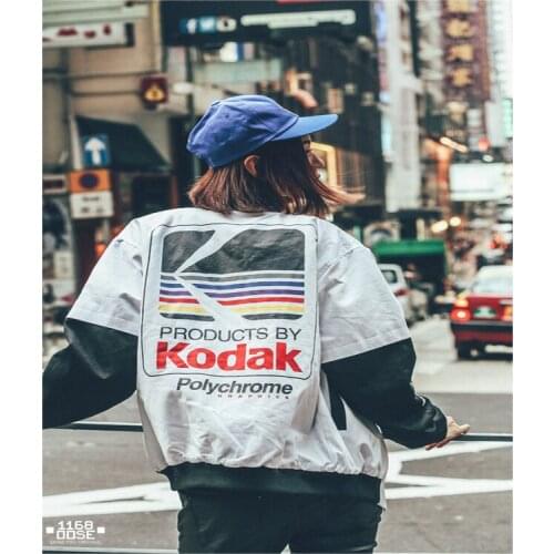 Women Men baseball Clothing outerwear Japanese style MA1 bomber jacket Harajuku pilot Harajuku street printing Jacket Asian size