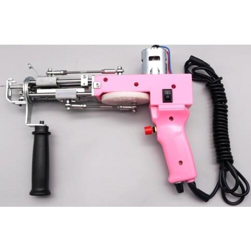 ZK40 Dropshipping Household Sewing Machine Electric Rug Tufting Machine Wall Tapestries Hand Tufting Gun with Cut and Loop