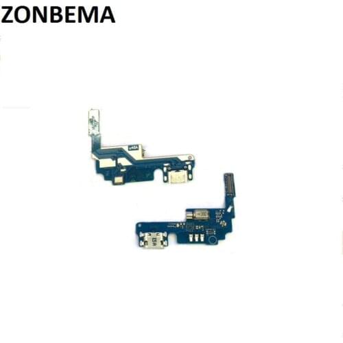 ZONBEMA 10PCS For ZTE Grand X MAX 2 Z988 Z963 USB Charging Charger Port Dock Connector Flex Cable