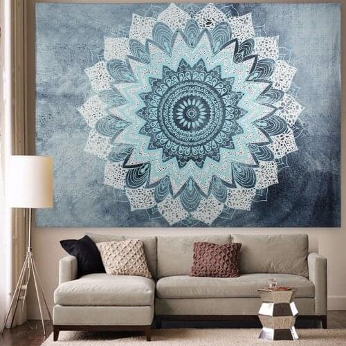 Bohemian Drapehirt Bar Ethnic Ethnographic Tapestry Wall Couch Background Wall Cloth Tablecloth tapestry