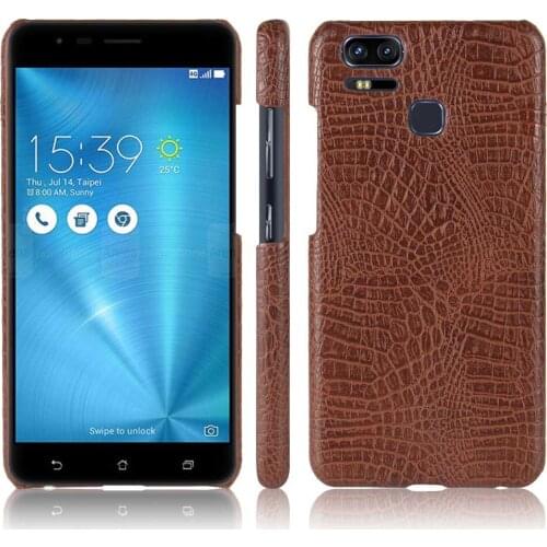 SUBIN PU Leather Case For ASUS ZenFone 3 Zoom (ZE553KL) Z01HDA 5.5" Crocodile Skin cell Phone Protective Back Cover phone bag