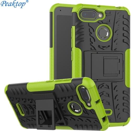 Peaktop Redmi 6A Case Silicone Armor Bumper Shockproof Back Cover Rugged Case for Xiaomi Redmi 6 case Cover Fundas for 6a shell