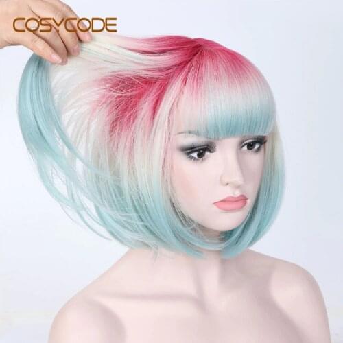 Розовые парики COSYCODE China At AliExpress