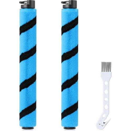 HOT！-2PCS Plush Brush Main Brush Floor Brush Vacuum Cleaner Accessories Suitable for Shark AZ2000 LA500 LZ500