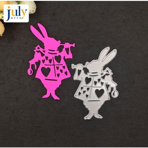 Julyarts Animal Cutting Dies Carbon Steel Silver DIY Scrapbook Paper Album Embossing Stencil For Handwork Creative New Dies