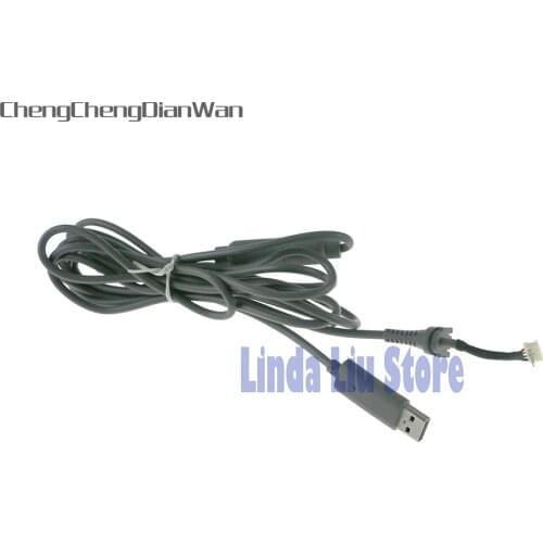 2pcs Black Grey 4Pin Wired Controller Interface Cable For xbox360 USB Breakaway Cable Lead Cord Adapter