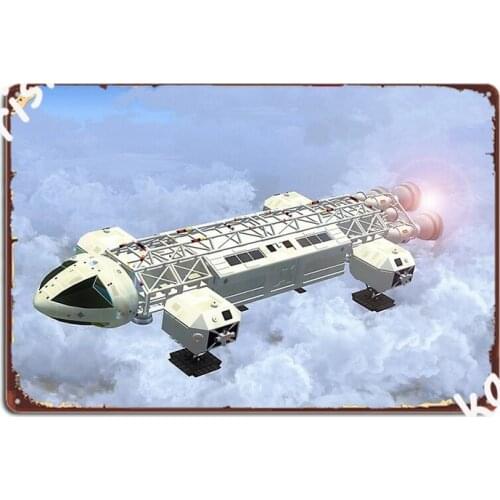 Space 1999 Eagle Metal Plaque Poster Poster Customize Mural Cinema Living Room Tin Sign Posters