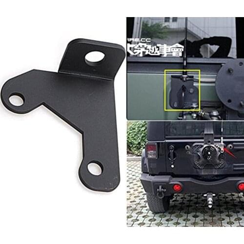 Jeep Spare Tire CB Antenna Mount for Jeep Wrangler Unlimited Rubicon Sahara JK 2/4 Door 2007-2018