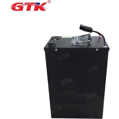 GTK 72V 80Ah Lithium Battery Rechargeable Li-ion Battery Pack With BMS +Charger For E-bike Forklift Golf Cart Boat RV
