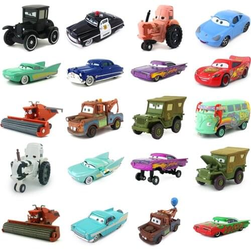 Cars Disney Pixar Cars 3 Cars 2 Mater Huston Jackson Storm Ramirez 1:55 Diecast Metal Alloy Boys Kids Toys Birthday Gift