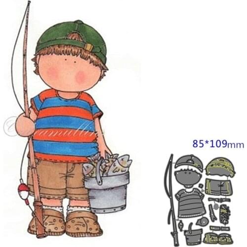 Metal Cutting Die boy DIY Scrapbooking Paper Cards Decorative Craft Embossing cut