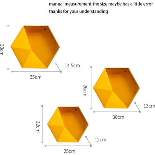 Fashion Wall Vase Solid Color Iron Art Storage Shelf Hanging Vases Artificial Plant Flower Holder Bonsai Planter Decor Crafts