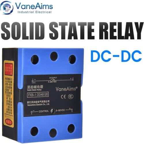 New Solid State Relay, High Quality, Clamshell Type, High Power 10A25A40A60A80A100A120A DC Control DC Send Thermal Paste