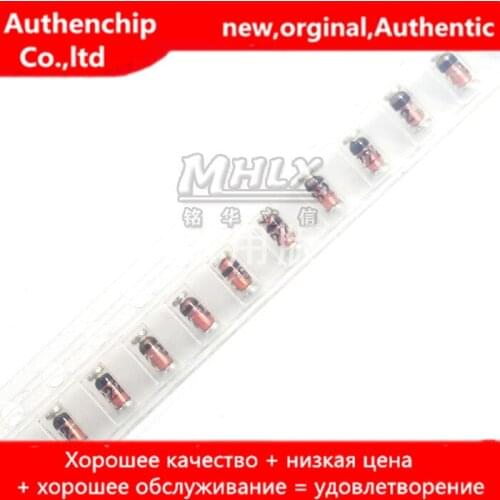 30pcs 100% new and orginal DL5222B regulator tube LL34 2V5 silk screen 5222 red seed black ring