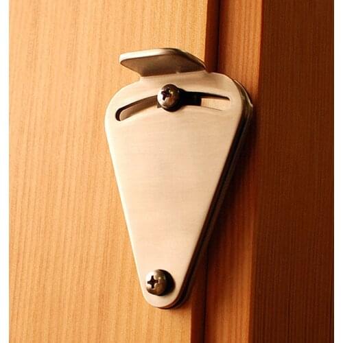 One Set Stainless Steel Lock for Sliding Barn Door Wood Latch Gate Doors Easy DIY AUG889