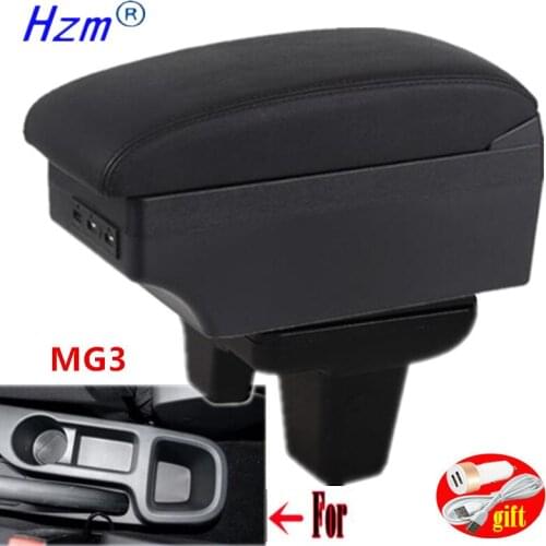 For MG MG3 armrest box For Morris Garages mg3 car center console armrest modification accessories with USB
