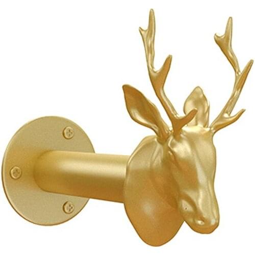 Clothing store hanging clothes hook on the wall hanging iron deer head point hanging childrens clothing store wall