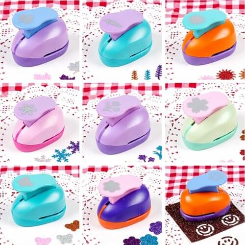 Snowflake Punch Paper Scrapbooking Tools Stencil Paper Cutter Craft Punch Machine Card Gift Embossing Device Die Handmade Round