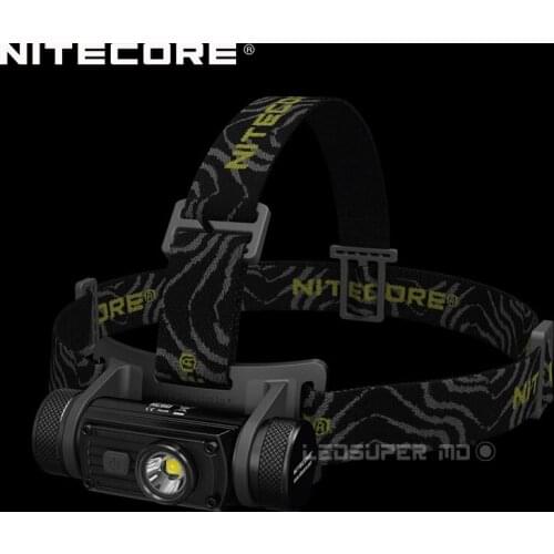 Containing 3400mAh Battery Nitecore HC60 CREE XM-L2 U2 LED 1000 Lumens USB Rechargeable Headlamp