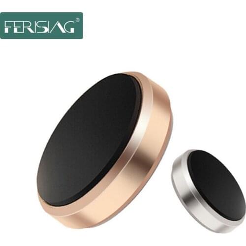 FERISING Universal Mini Car Phone Holder GPS Magnetic Mobile Phone Holder For iPhone 8 7 Samsung Magnet Mount Holder Stand