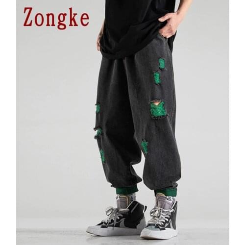 Zongke Mens Fashion Jeans