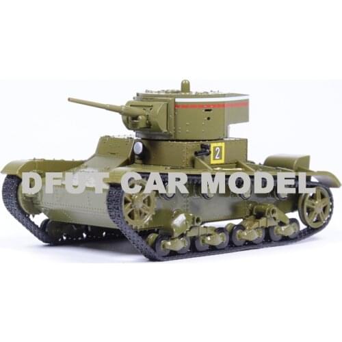 1:43 Scale Alloy Toy T-26 Tank Model Of Childrens Toy Tank Original Authorized Authentic Kids Toys