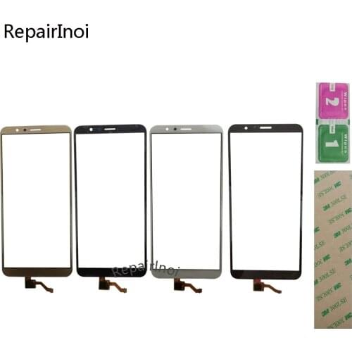 10Pieces/Lot Mobile Touch Screen For HuaWei Honor 7X Touch Screen Front Glass Digitizer Panel Lens Sensor Free Adhesive