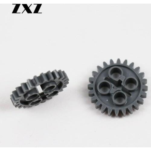 100PCS High Quality Building Blocks Gear 24 Tooth z24 3648 MOC Technical Parts for Boys' Toys