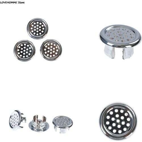 3pcs/lot Kitchen Sink Accessory Round Ring Overflow Spare Cover Waste Plug Sink Filter Bathroom Basin Sink Drain
