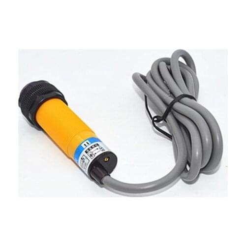 5PCS E3F-DS30C4 E3F-DS30B2 E3F-DS30P1 E3F-DS30P2 M18 Diffuse Photoelectric Switch Sensor 3 Wire 6V-36VDC 10-30cm Adjustable