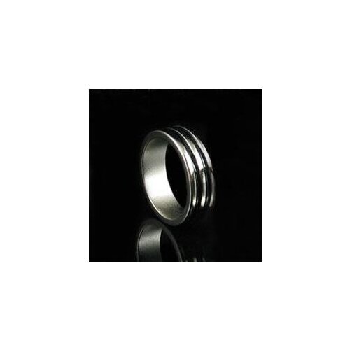 Free Shipping! Black Double Stripes Wizard PK Ring 20mm/19mm/18mm,Stage Magic Trciks,Mentalism,Close Up Magic Props